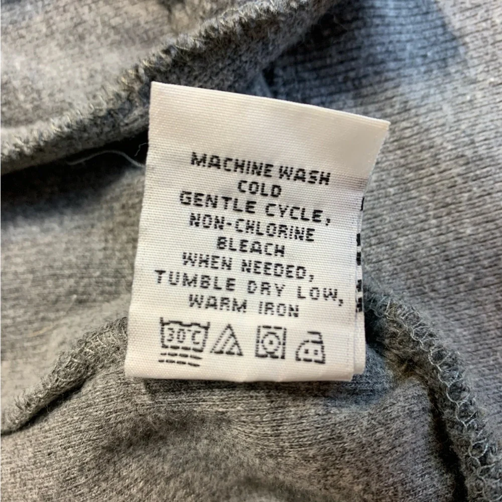 Marc Ecko Gray Full Zip Mock Neck Cut & Sew Sweatshirt/Sweater Men's Size Small